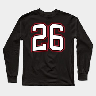 Number Twenty Six 26 Long Sleeve T-Shirt